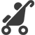 Pushchair Friendly Paths icon